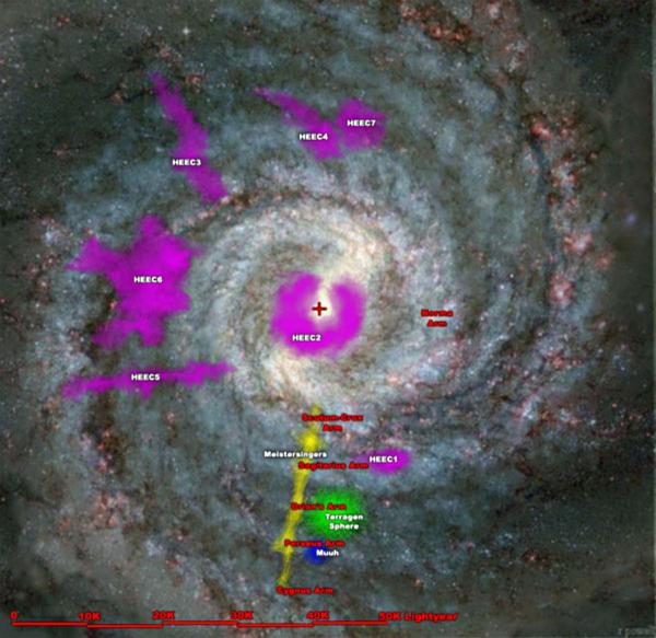 Galaxy HEEC map