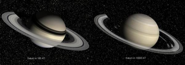 Saturn Before and After