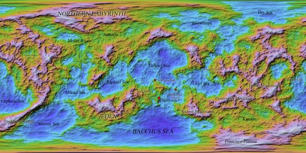 Dionysos map