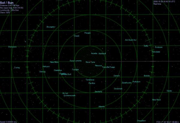 Inner Sphere from Glactic North