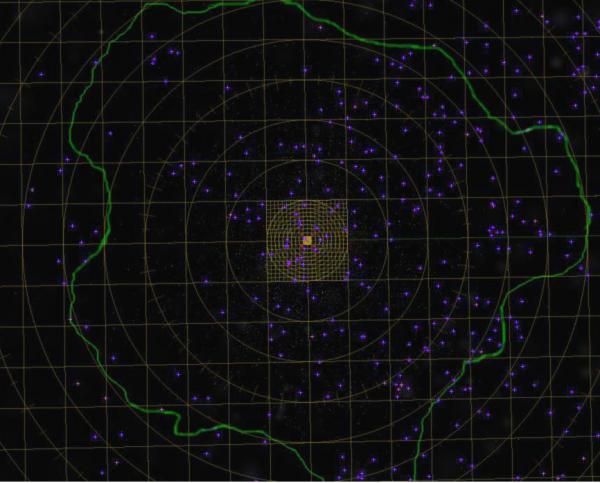 pulsar map